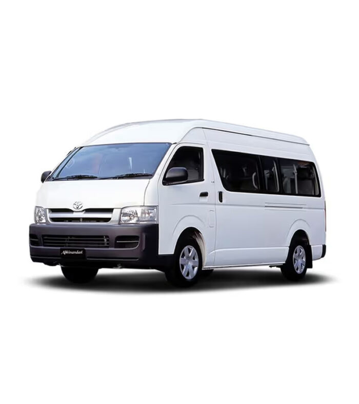 Toyota HiAce on Rent & Hire - Abhinandan