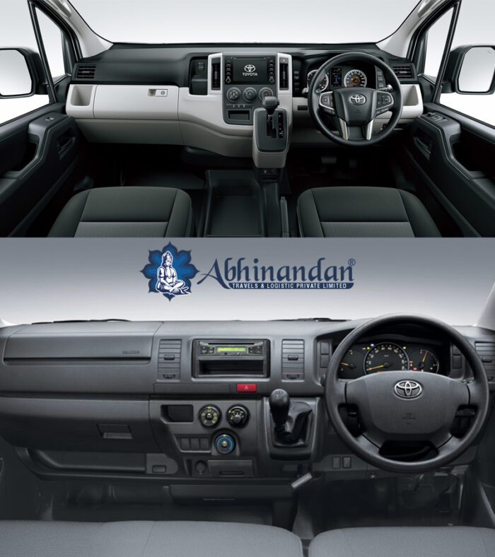 Toyota HiAce on Rent & Hire - Abhinandan