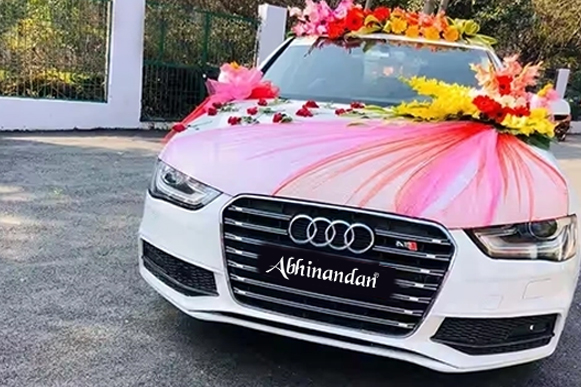 Abhinandan Luxury wedding car hire - Ahmedabad - New Delhi - Mumbai - bangalore India.